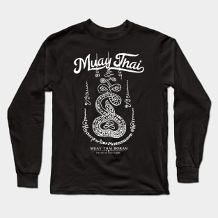 MMA Tattoo Snake Long Sleeve T-Shirt